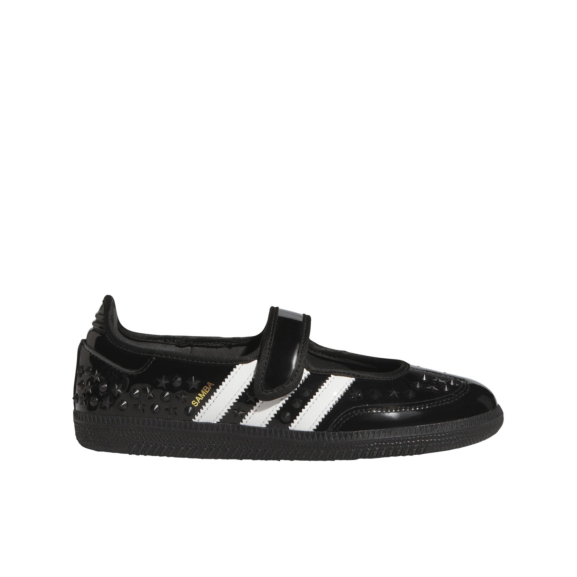 samba jane women's sneakers - core black/ftwr white/core black