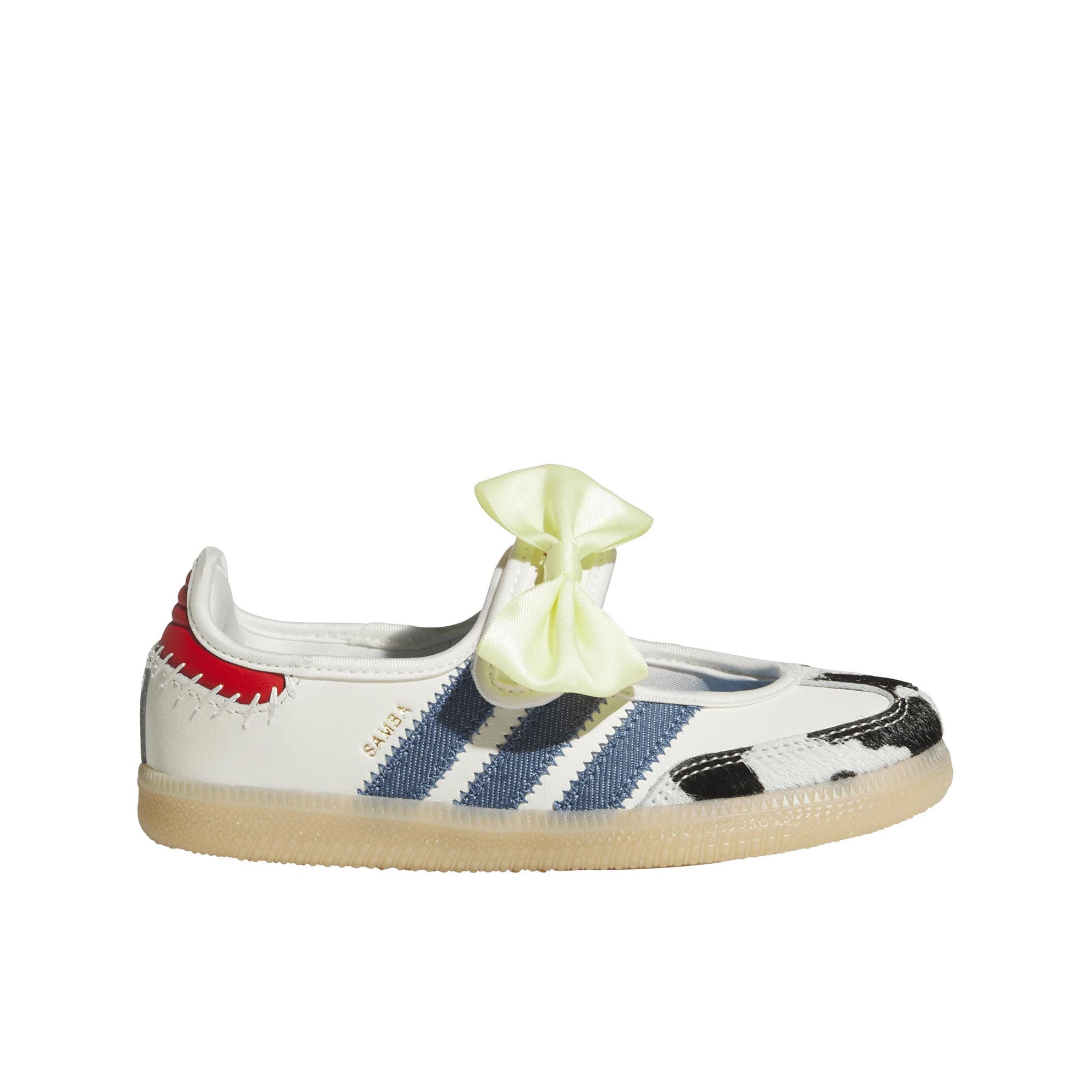 samba jane c toy story kids play school sneakers - off white/core black/gum 3