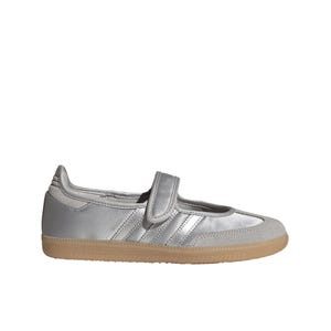FX Samba Jane Women's Sneakers - Grey Two/Silver Met./Gum4