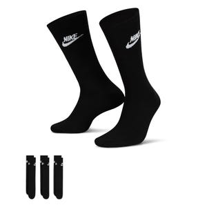NIKE U NK NSW EVERYDAY ESSENTIAL CR Unisex Socks - BLACK