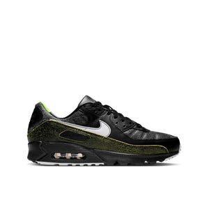 Air Max 90 Men's Sneakers Shoes - Black/White-Black-Voltage Green